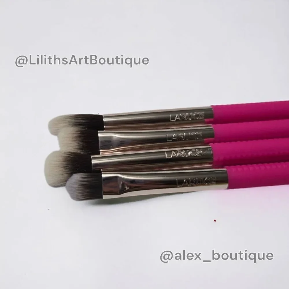 Laruce Beauty Kayla 4-Pieces Eye Makeup Brushes Set (X012)